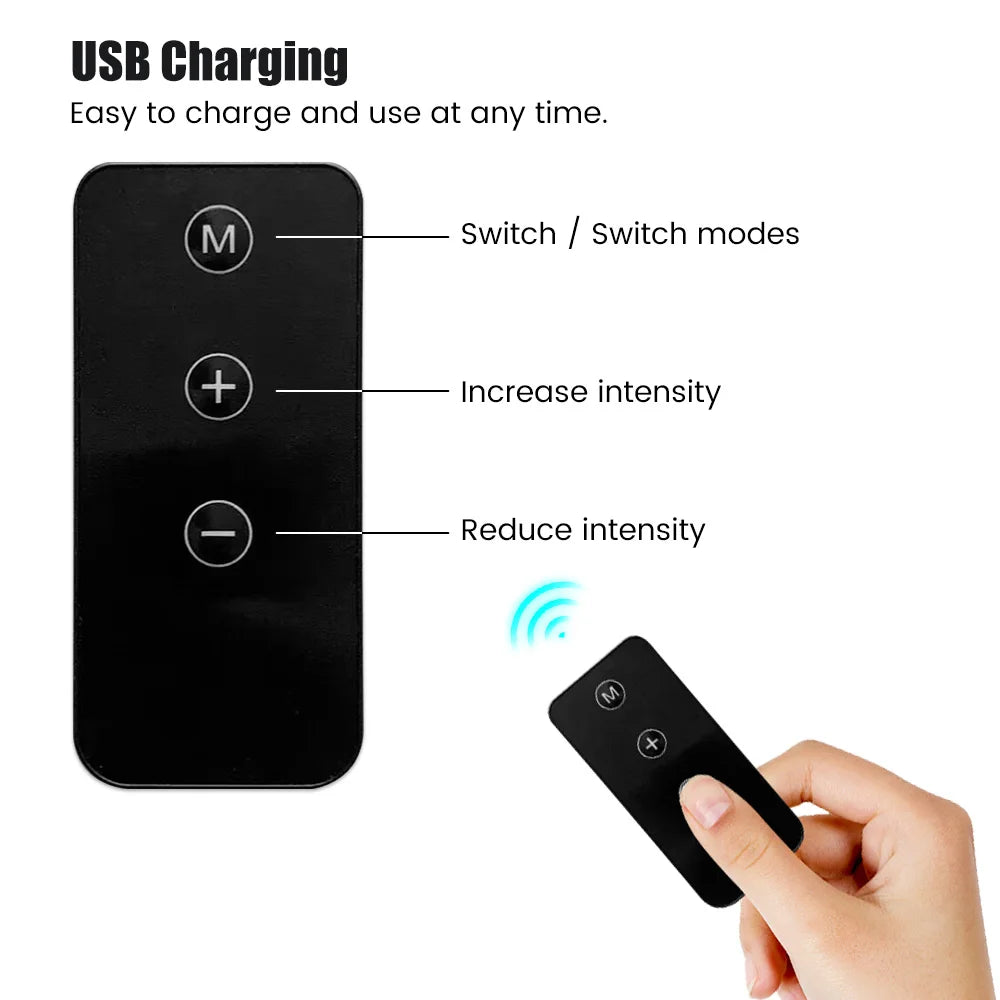 5Pcs Set Neck Back Massager Sticker EMS Pulse Mini Electric Massage for Shoulder Leg Cervical Body Muscle Stimulator Relief Pain